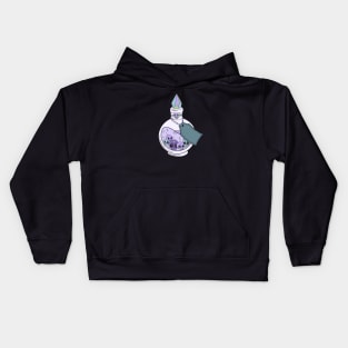 Magical Potions Bottles Witchy cute Skulls Kids Hoodie